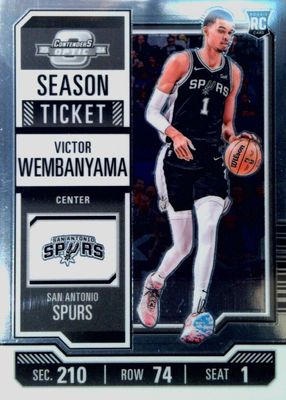2023 Contenders Optic #56 Season Ticket