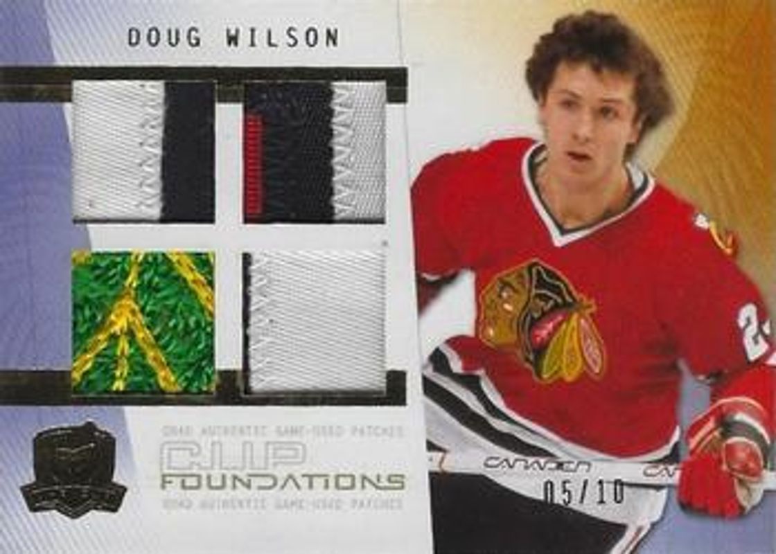 2009 Upper Deck The Cup #CF-DW Foundations Patches /10