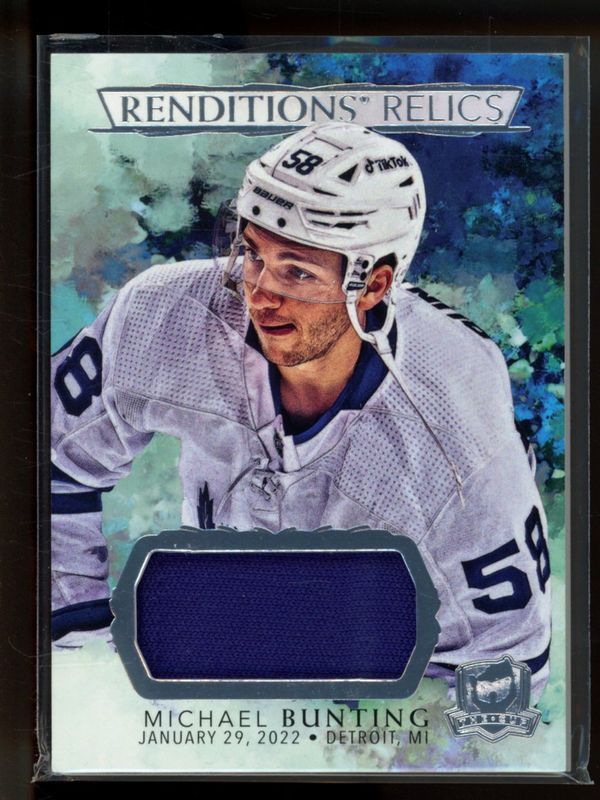 2021 Upper Deck The Cup #RR-MB Rendition - Relics