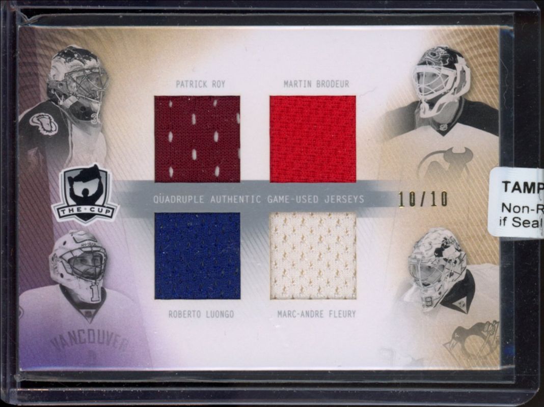 2009 Upper Deck The Cup #CF-RBLF Foursomes /10