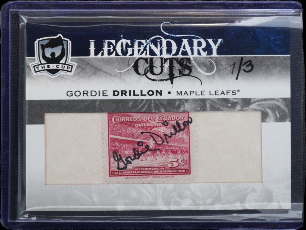 2008 Upper Deck The Cup #LC-GD Legendary Cuts /3