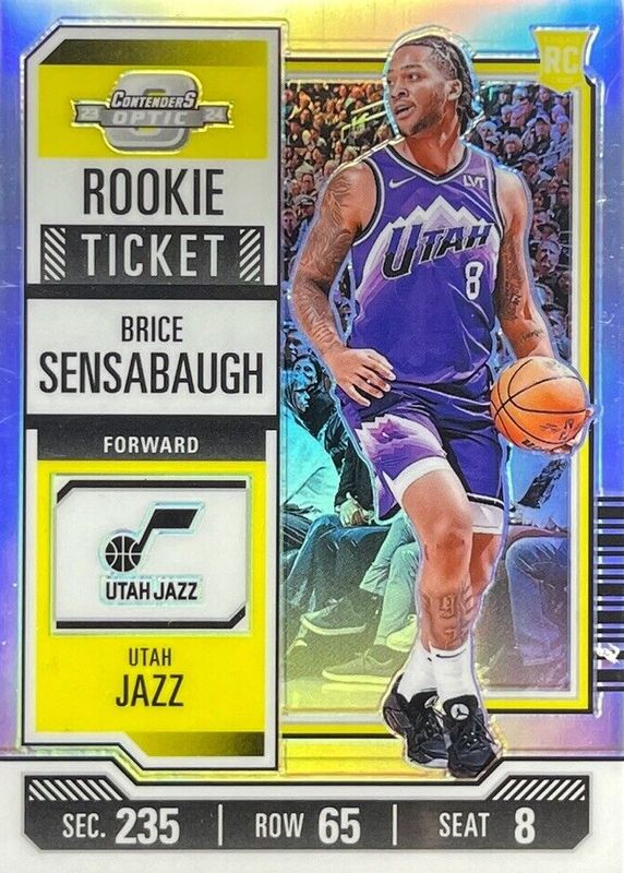 2023 Contenders Optic #1 Rookie Ticket - Silver