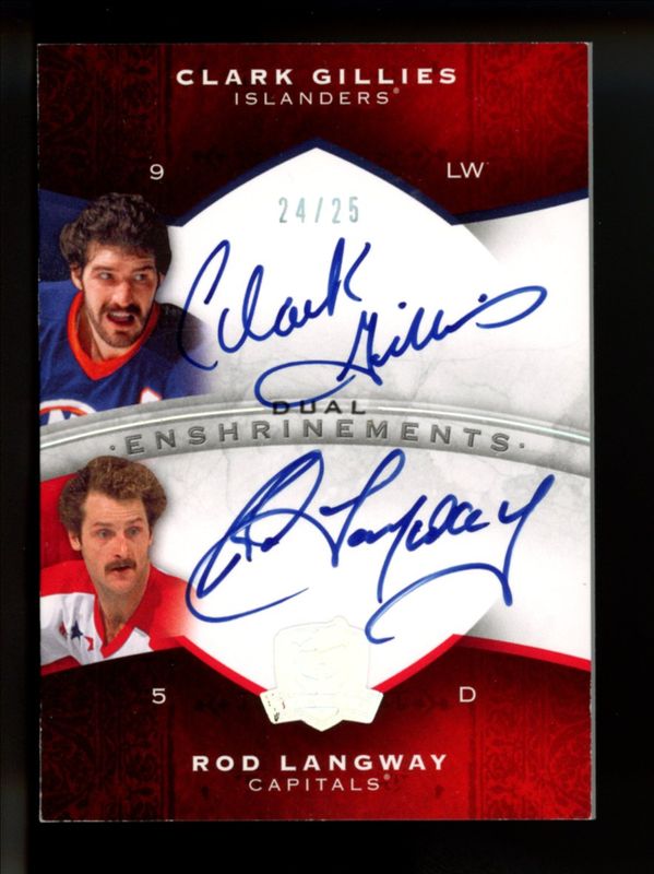 2008 Upper Deck The Cup #CE2-LG Enshrinements Dual /25