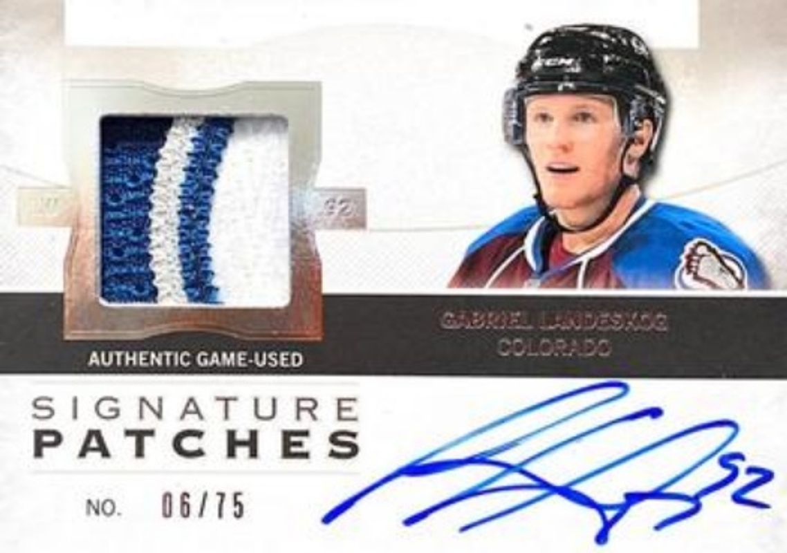 2013 Upper Deck The Cup #SP-GL 2012 Upper Deck The Cup Update I: Signatures Patches /99