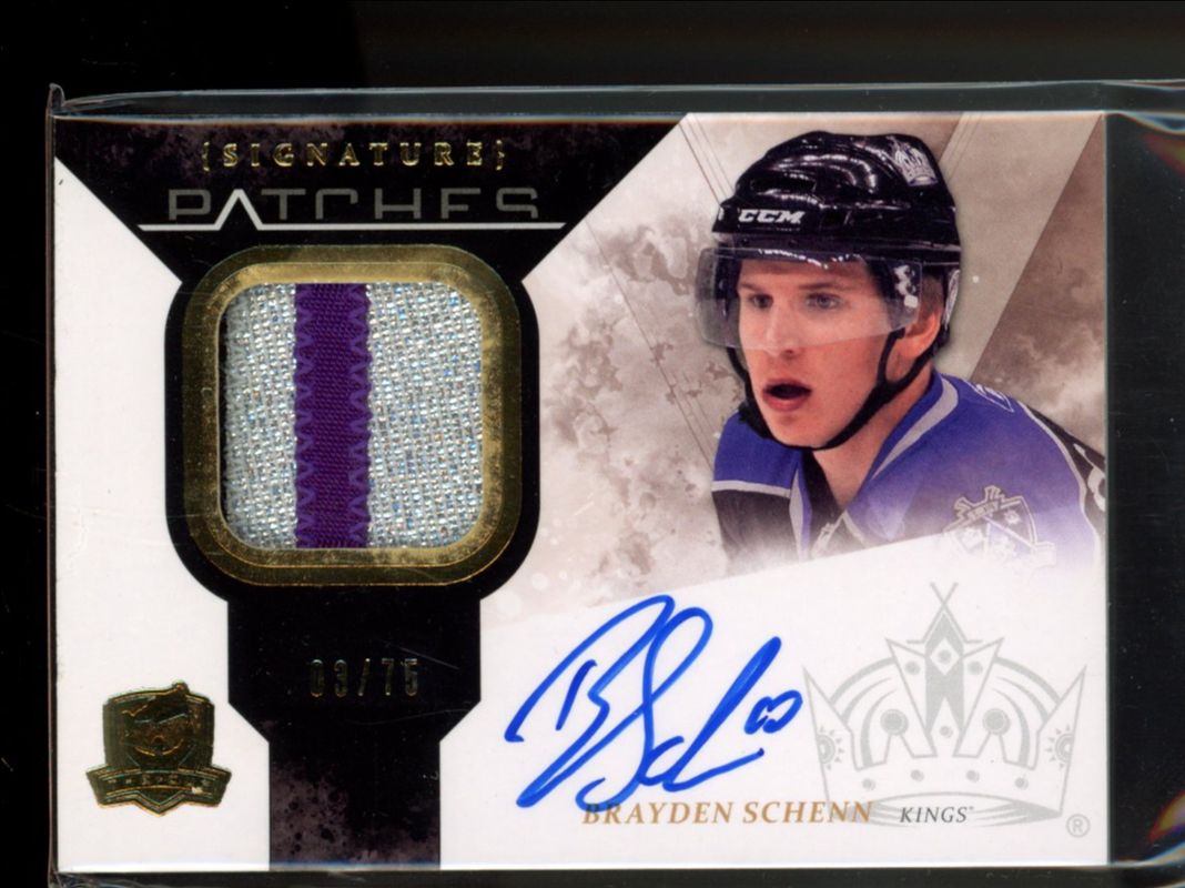 2010 Upper Deck The Cup #SP-BS Signatures Patches /75