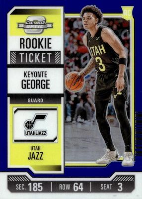 2023 Contenders Optic #5 Rookie Ticket - Blue /99