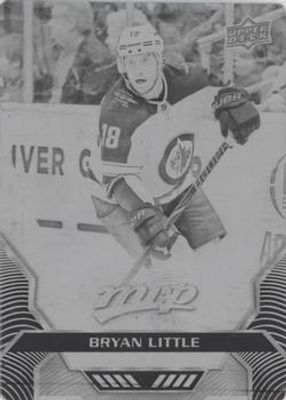 2020 Upper Deck MVP #178 Printing Plates Black /1