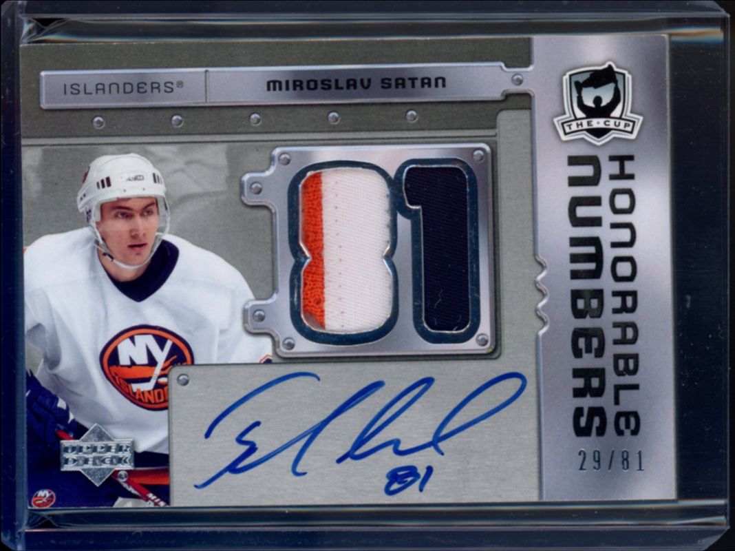 2006 Upper Deck The Cup #HN-SM Honorable Numbers /83