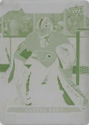 2019 Upper Deck MVP #182 Printing Plates Yellow /1