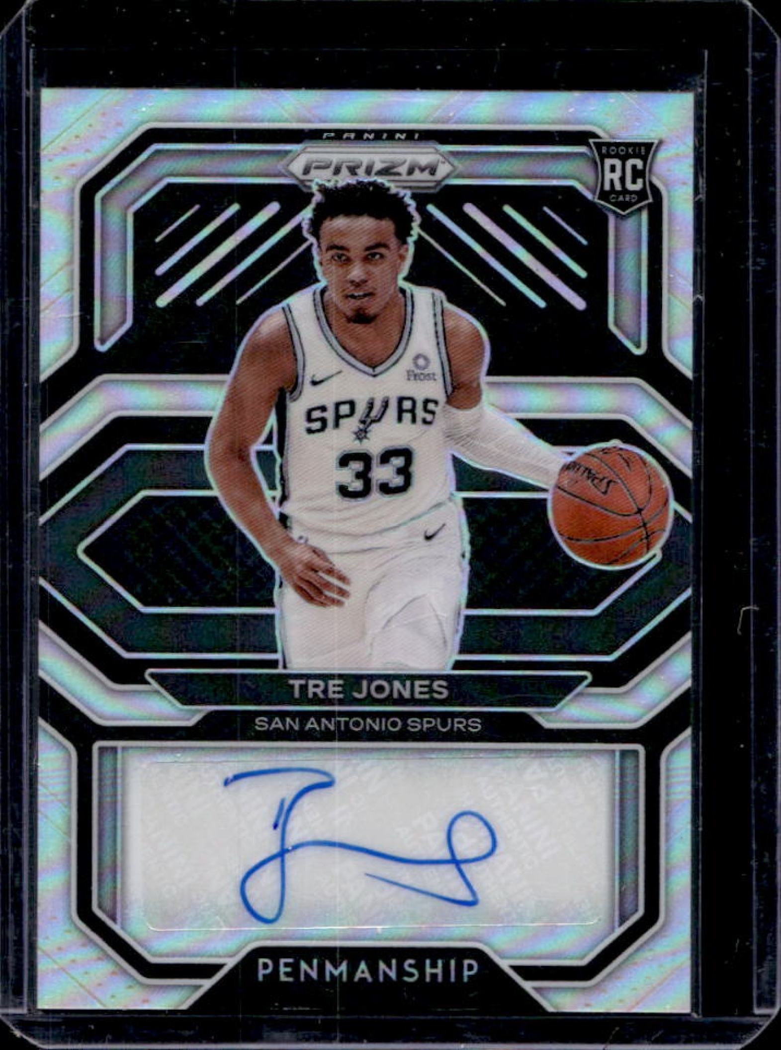 Tre Jones 2020 Prizm #RP-TJN Rookie Penmanship - Silver Price