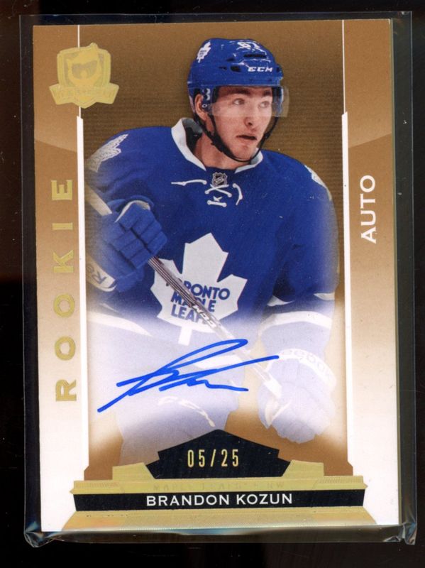 2014 Upper Deck The Cup #120 Gold Spectrum Autographs /25