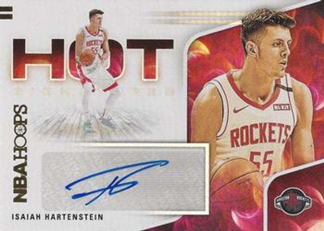 2020 Hoops #HS-IHA Hot Signatures