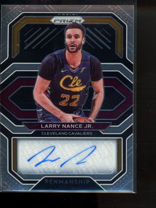 2020 Prizm #PE-LNJ Penmanship