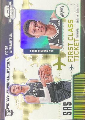 2023 Contenders Optic #2 First Class Ticket - Gold /10