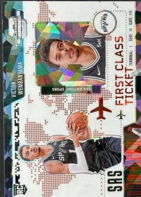 2023 Contenders Optic #2 First Class Ticket - Red Cracked Ice /175