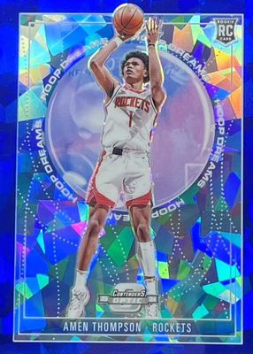 2023 Contenders Optic #8 Hoop Dreams - Blue Cracked Ice /75
