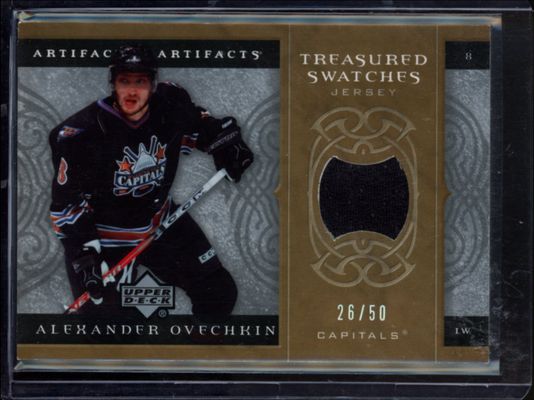 2007 Upper Deck Artifacts #TS-AO Treasured Swatches - Gold /50