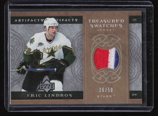 2007 Upper Deck Artifacts #TS-EL Treasured Swatches - Gold /50