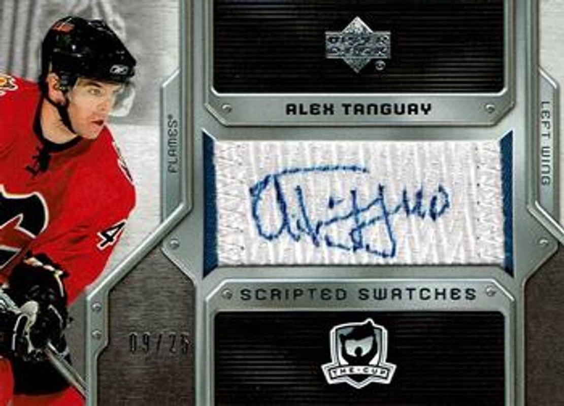 2006 Upper Deck The Cup #SS-AT Scripted Swatches /25