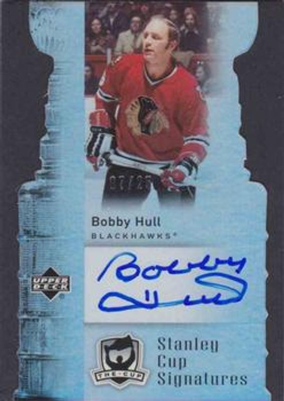 2006 Upper Deck The Cup #CS-BH Stanley Cup Signatures /25