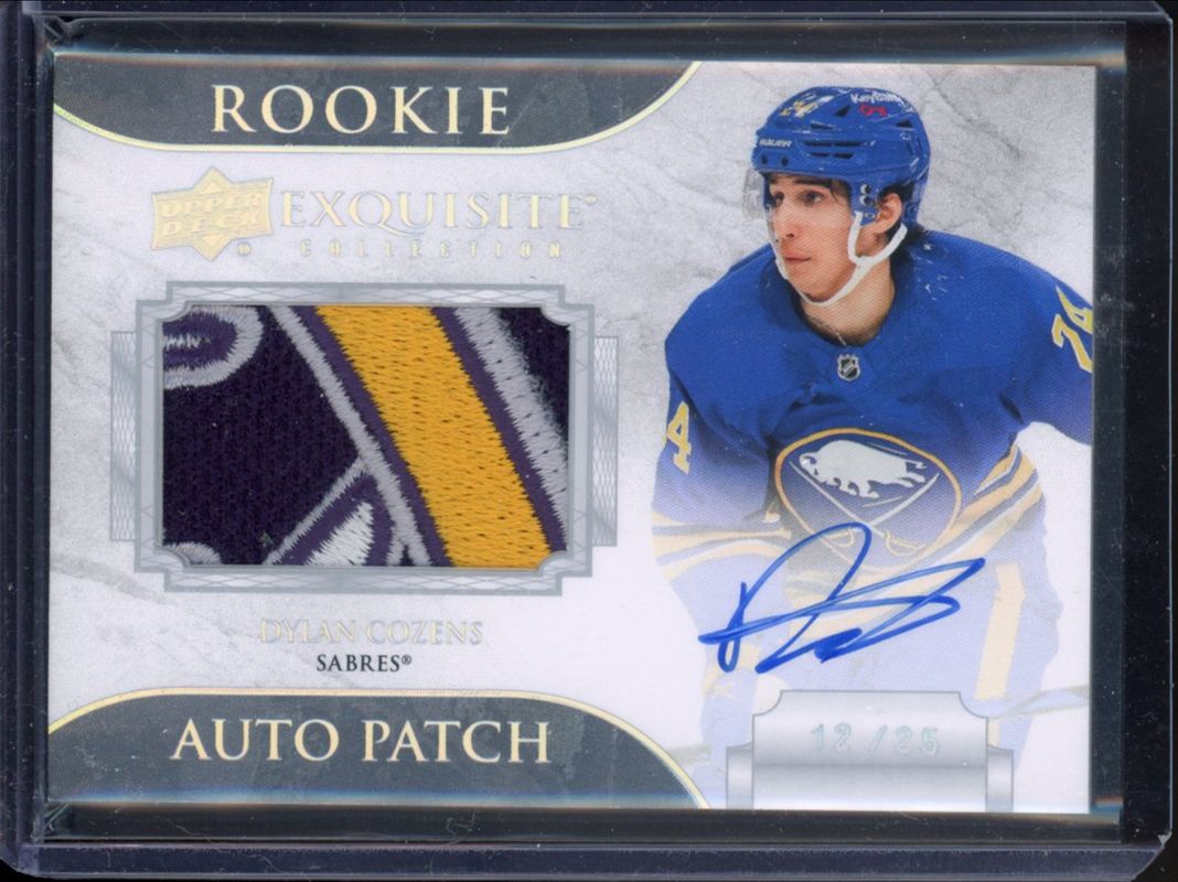 2020 Upper Deck The Cup #ECH-DC Exquisite Collection Rookie Auto Patch Horizontal /25