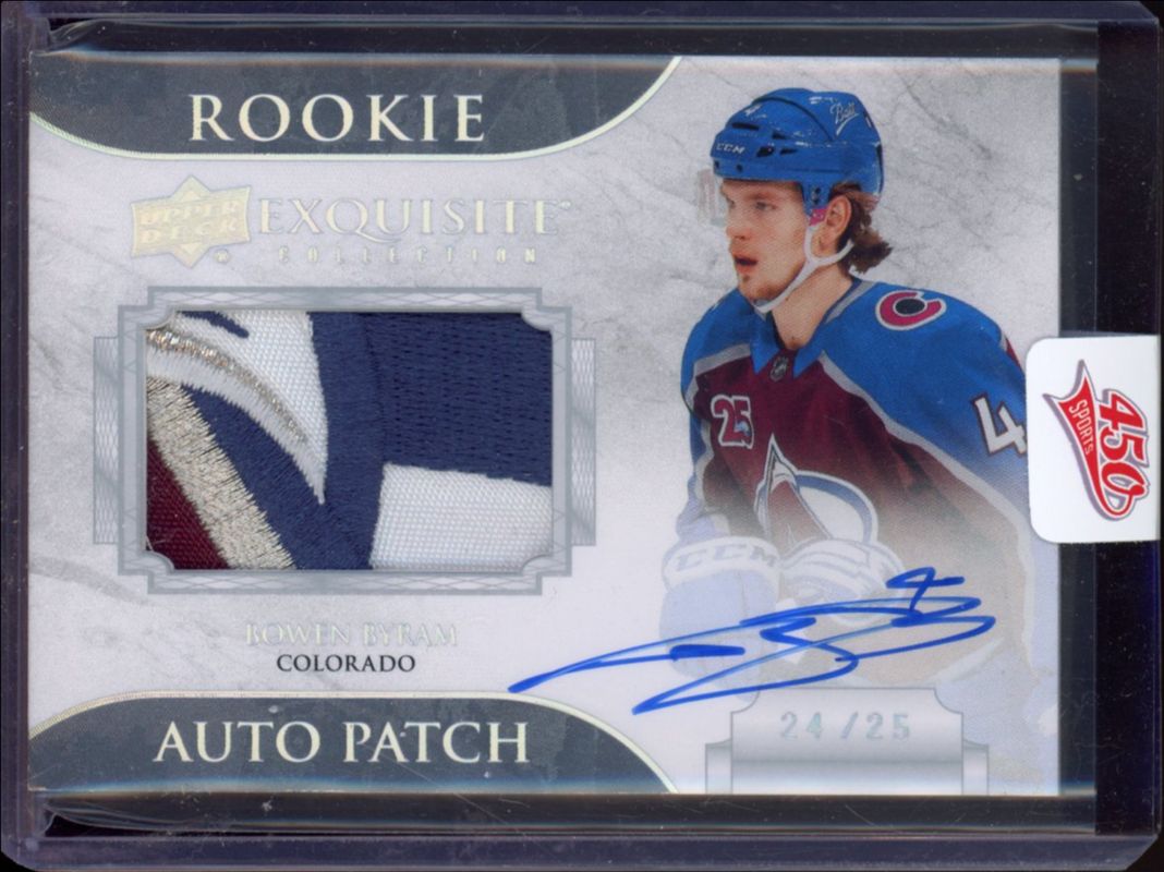 2020 Upper Deck The Cup #ECH-BB Exquisite Collection Rookie Auto Patch Horizontal /25