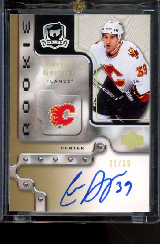 2006 Upper Deck The Cup #95 Gold Rainbow Autographed Rookies