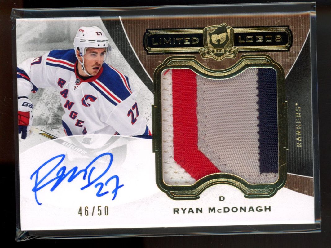 2014 Upper Deck The Cup #LL-RM Limited Logos Autographs /50
