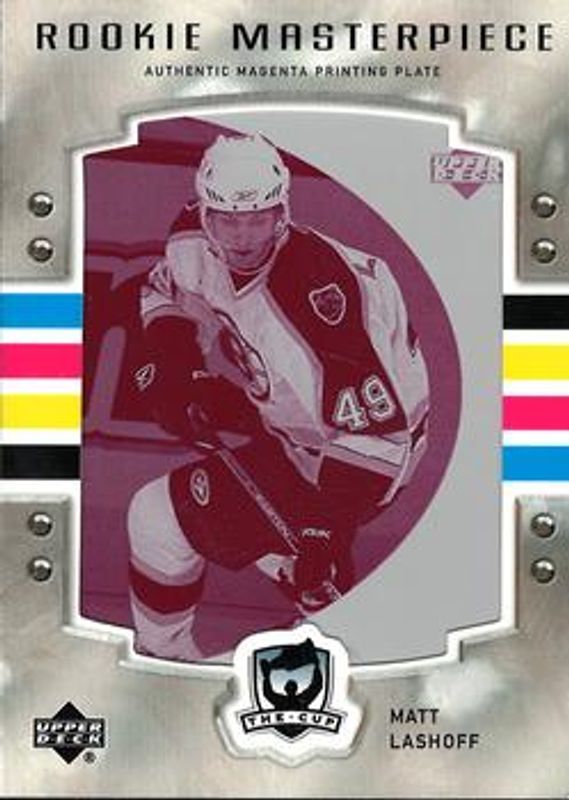 2006 Upper Deck The Cup #M-107 Printing Plates Sweet Shot Magenta /1