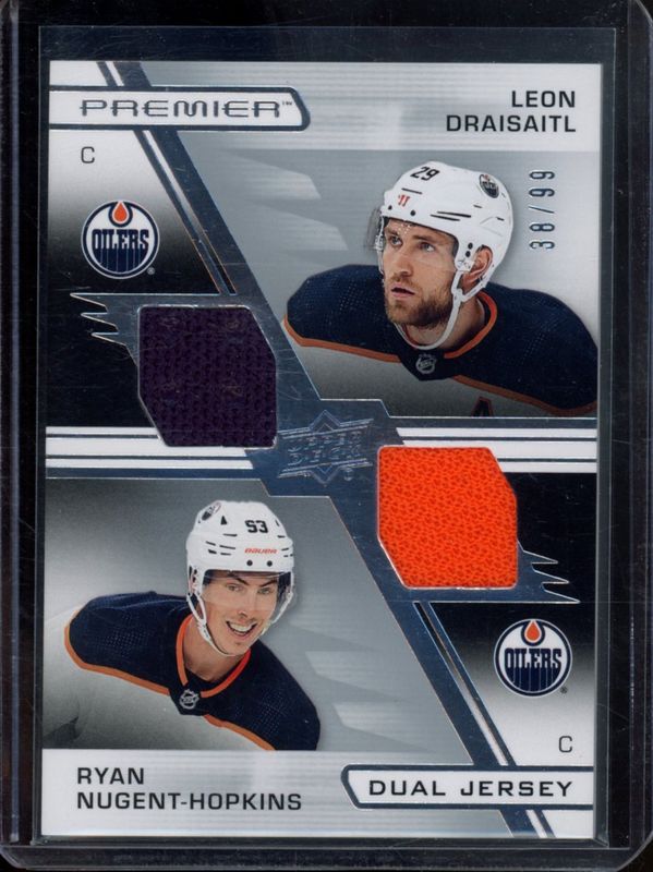 2021 Upper Deck Premier #PD-DN Premier Dual - Jersey /99