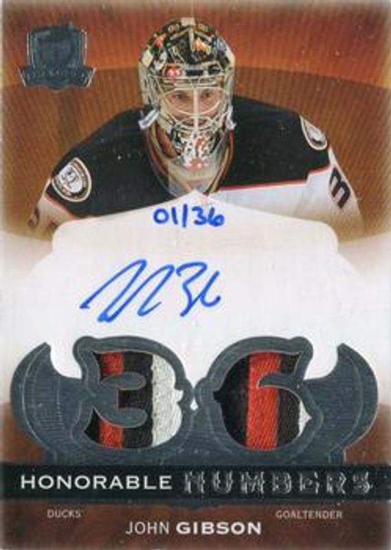 2014 Upper Deck The Cup #HN-JG Honorable Numbers /16