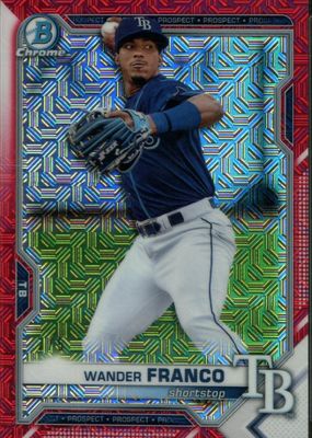 2021 Bowman Chrome Mega Box #BCP-240 Prospects - Red Refractor /5