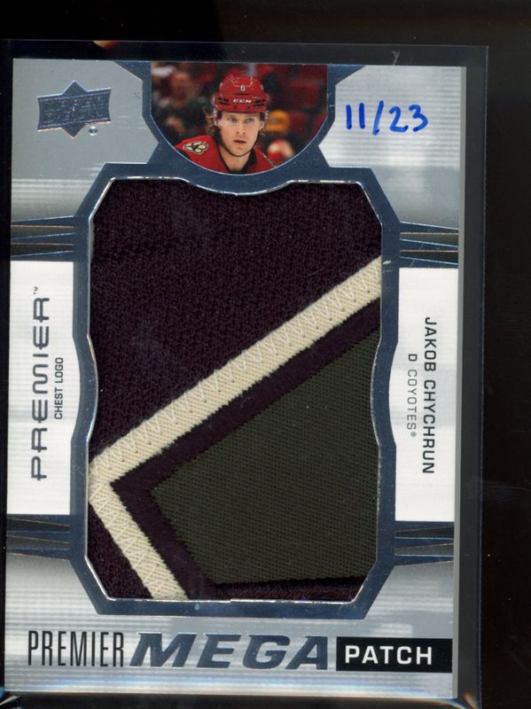 2021 Upper Deck Premier #PMP-JC Premier Mega Patch Chest Logos /24