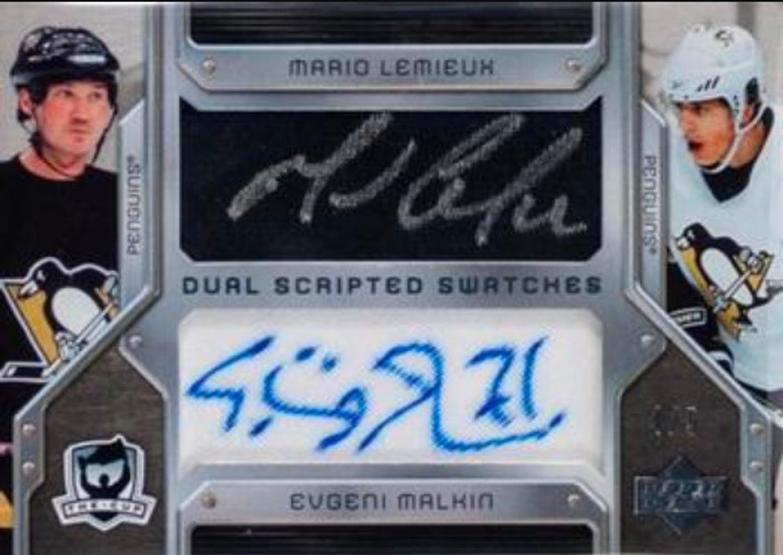 2006 Upper Deck The Cup #DS-LM Scripted Swatches Dual /5