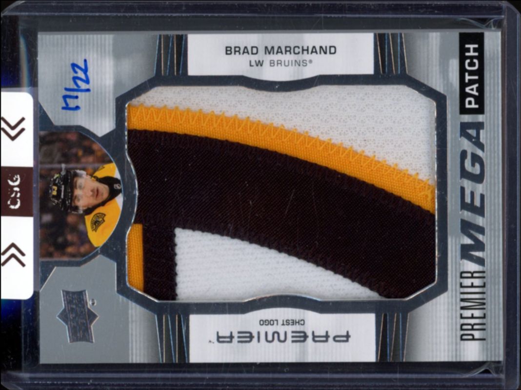 2021 Upper Deck Premier #PMP-BM Premier Mega Patch Chest Logos /24