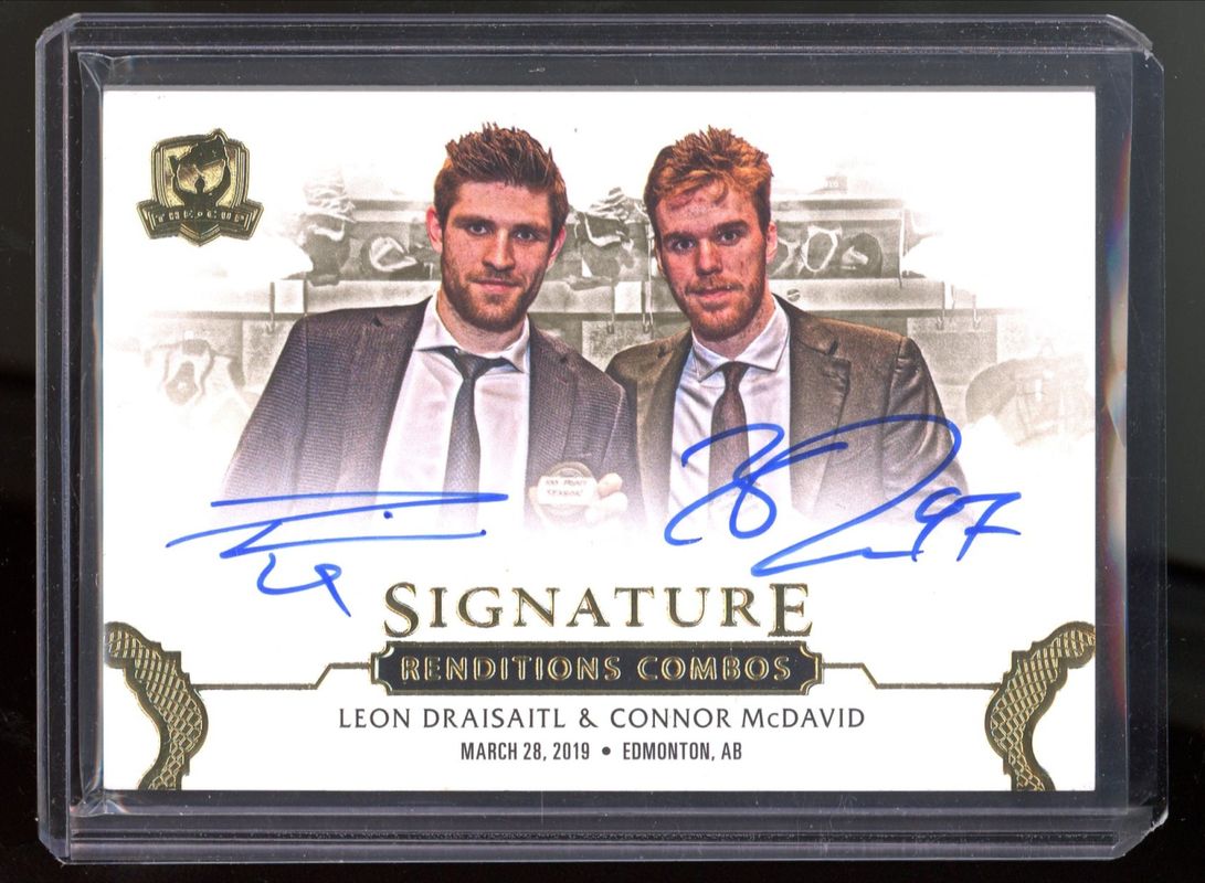 2020 Upper Deck The Cup #SR2-MD Signatures Renditions Combos