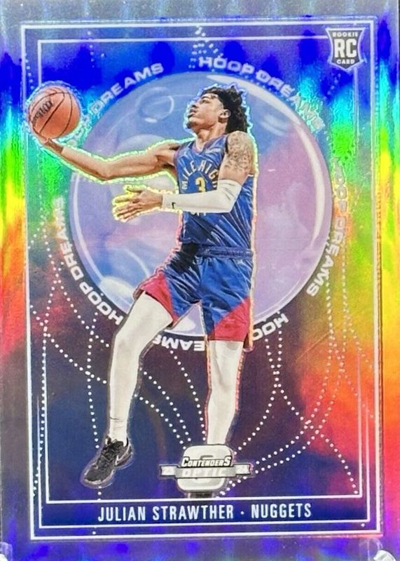 Julian Strawther 2023 Contenders Optic #15 Hoop Dreams Rookie RAW