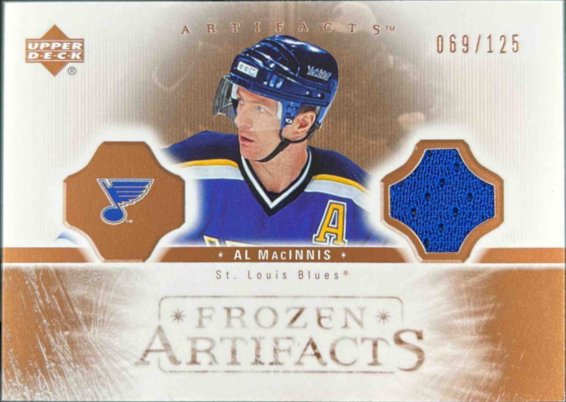 2005 Upper Deck Artifacts #FA-AM Frozen Artifacts Copper /125