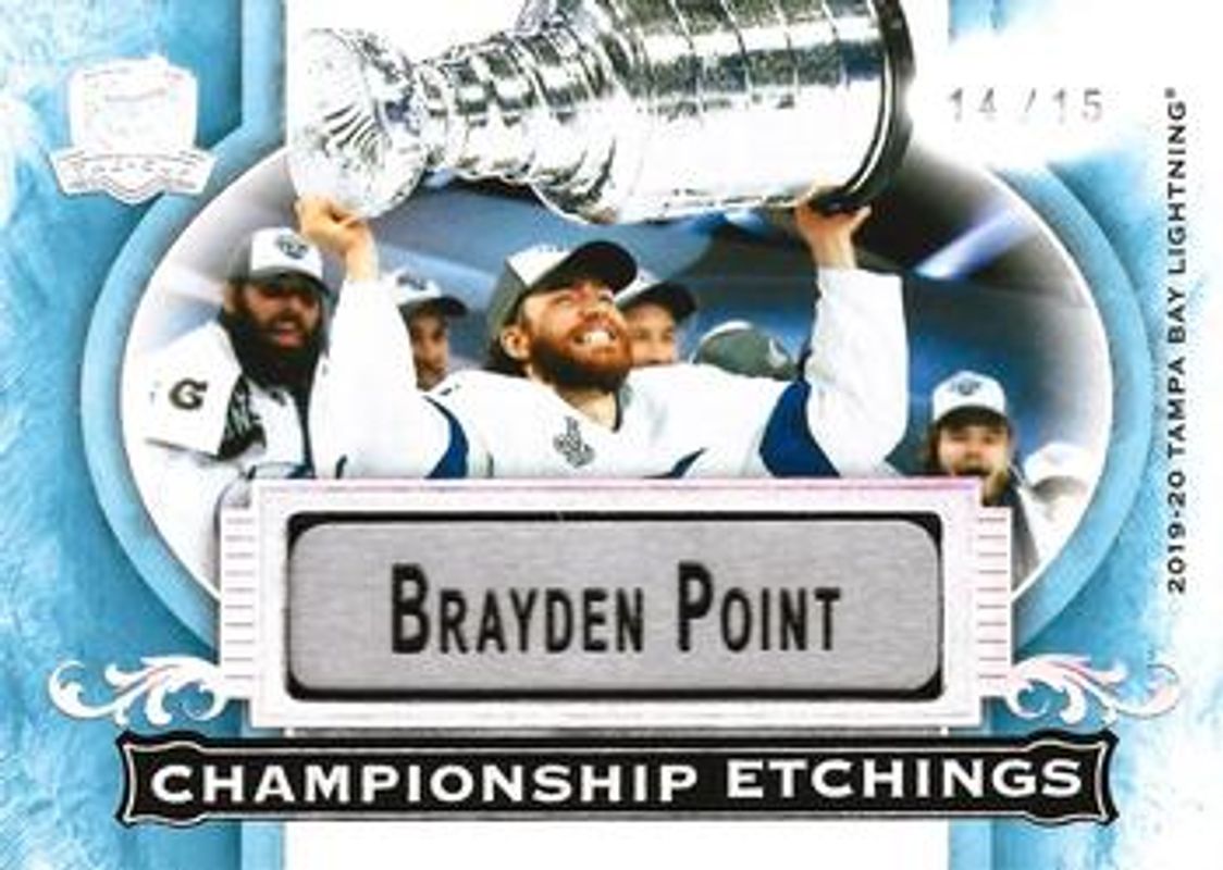2020 Upper Deck The Cup #CE-BP Championship Etchings /15