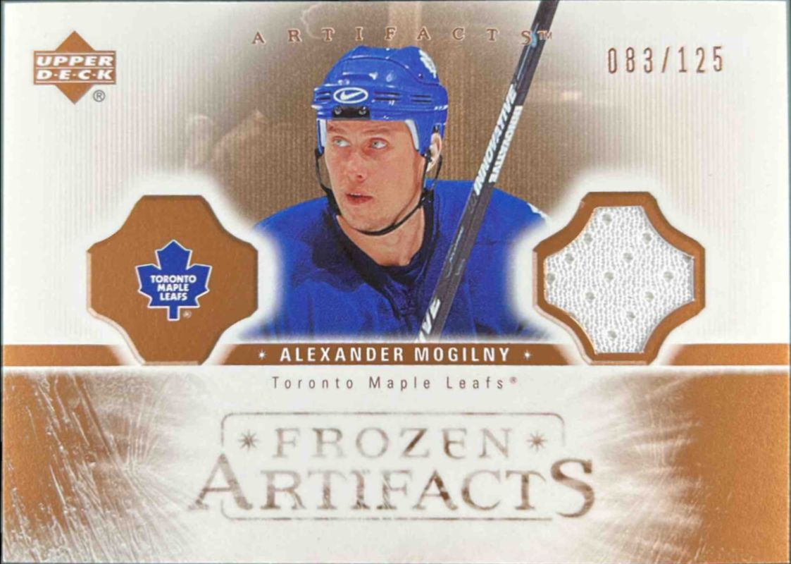 2005 Upper Deck Artifacts #FA-MO Frozen Artifacts Copper /125