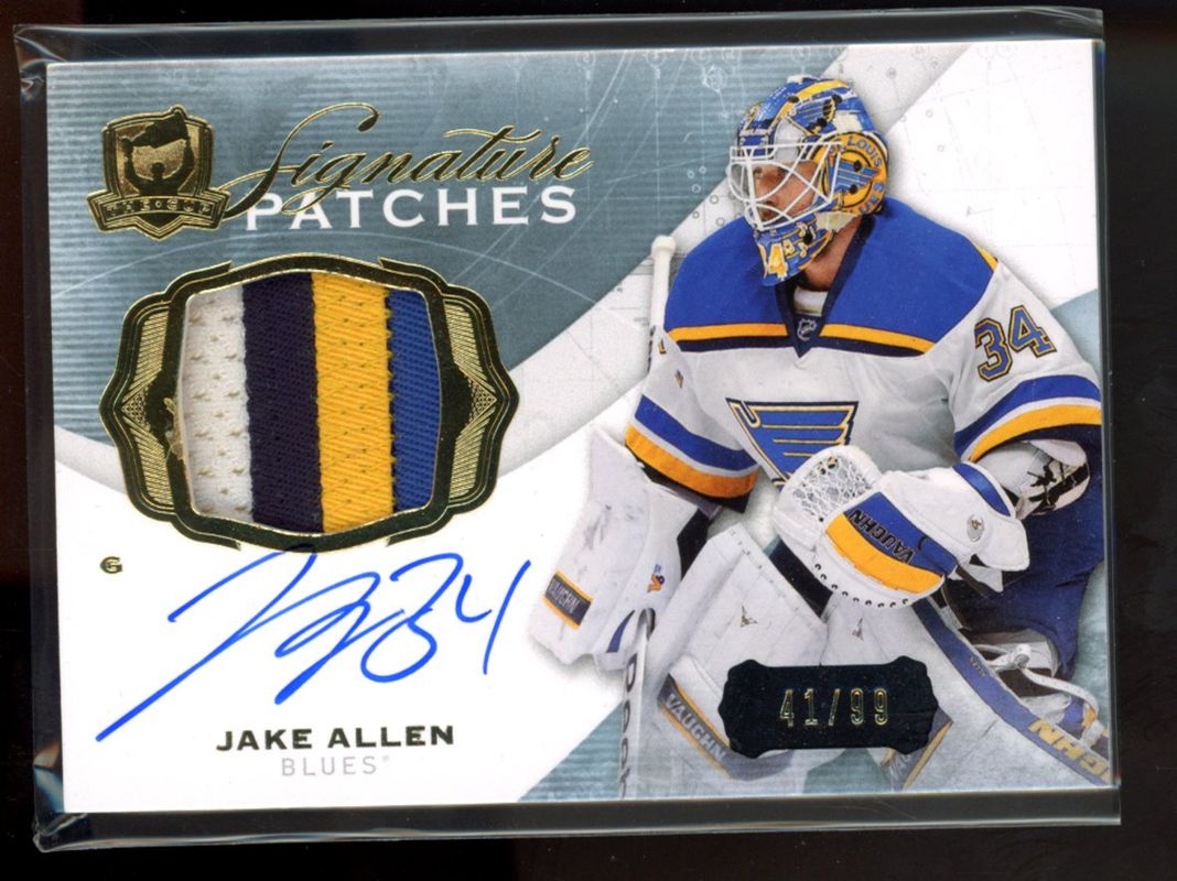 2014 Upper Deck The Cup #SP-JA Signatures Patches /99