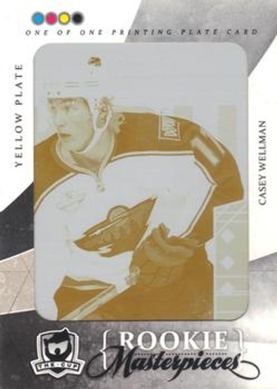 2010 Upper Deck The Cup #BD-167 Printing Plates Black Diamond Yellow /1