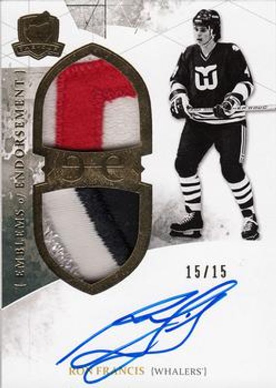 2010 Upper Deck The Cup #EE-RF Emblems of Endorsement /15