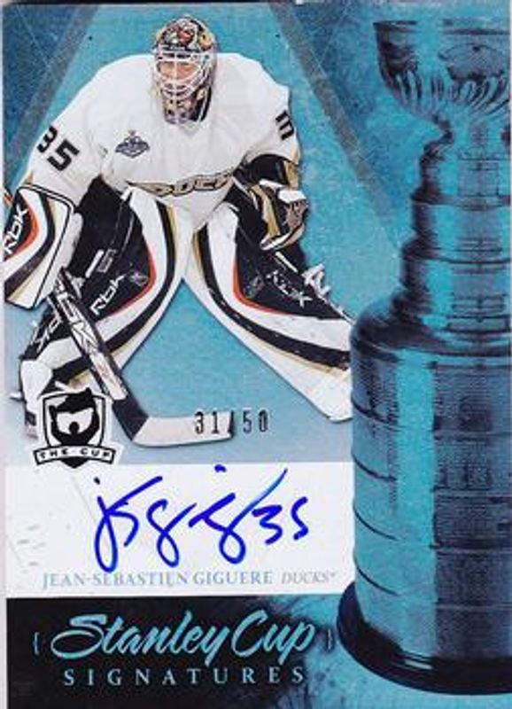 2010 Upper Deck The Cup #SC-JG Stanley Cup Signatures /50