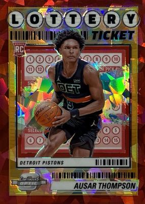 2023 Contenders Optic #4 Lottery Ticket - Red Cracked Ice /175