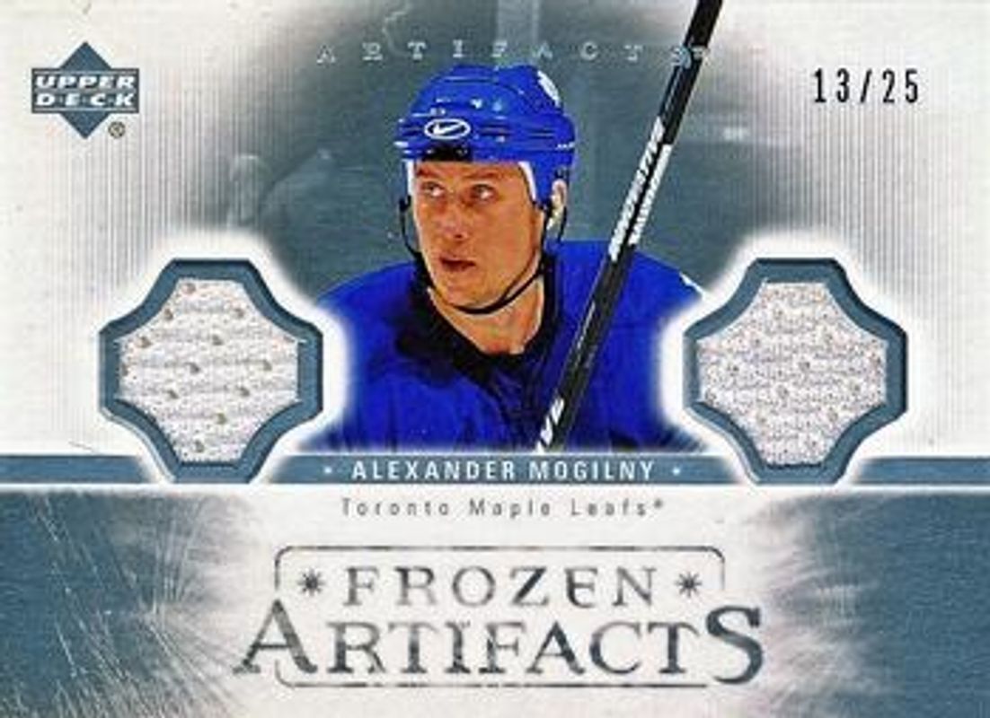 2005 Upper Deck Artifacts #FAD-MO Frozen Artifacts Dual - Silver /25