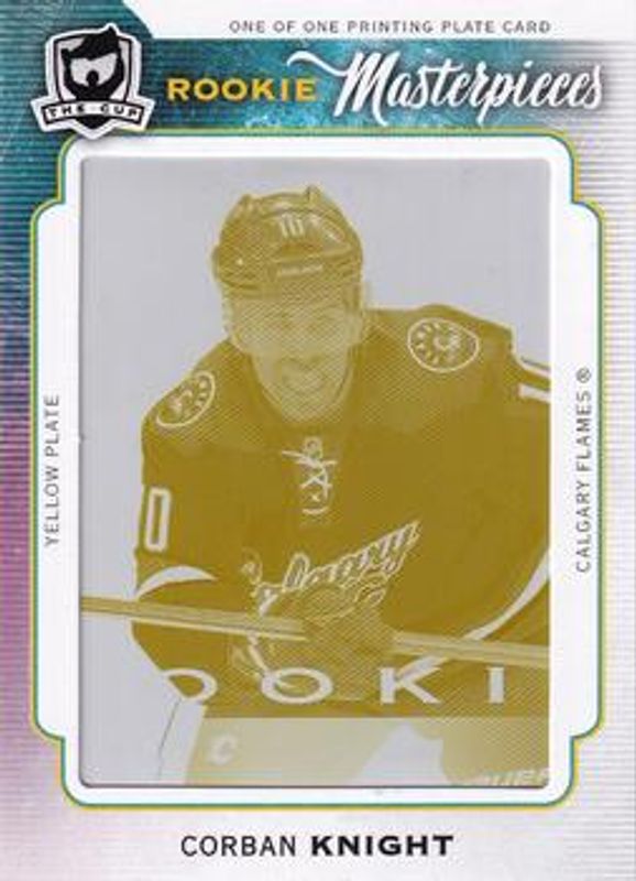 2014 Upper Deck The Cup #A-136 Printing Plates Artifacts Yellow /1