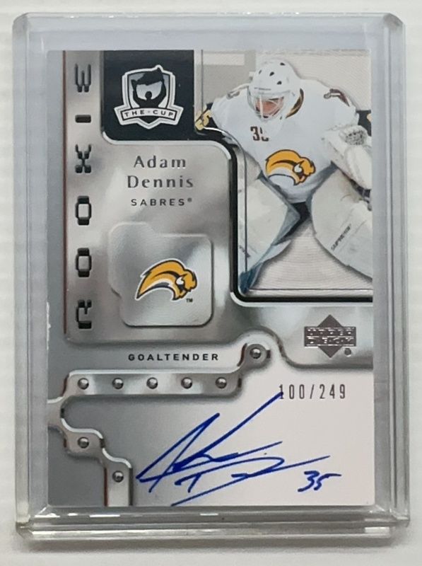 2006 Upper Deck The Cup #94 Autographed Rookie Masterpiece Pressplates /249