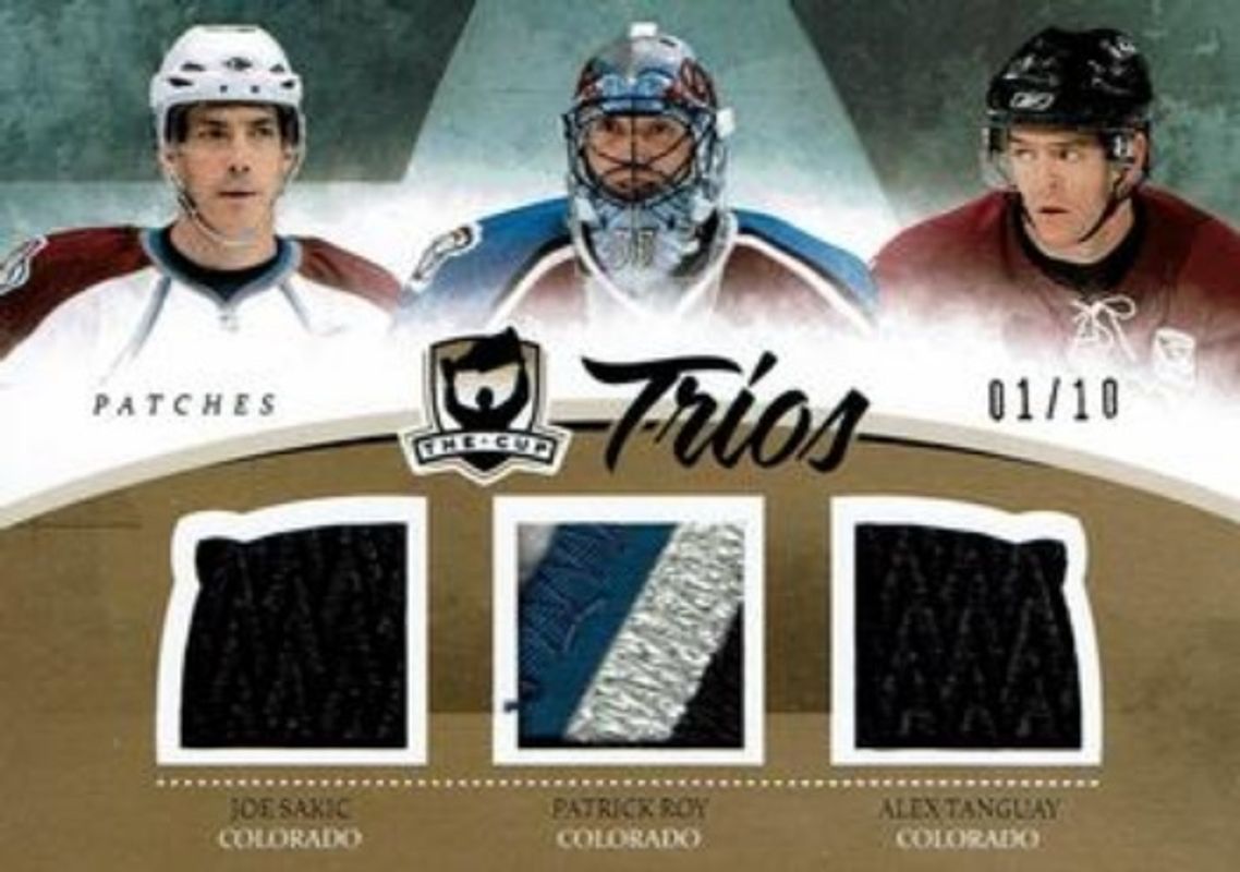 2010 Upper Deck The Cup #C3-COL Trios Patches /10