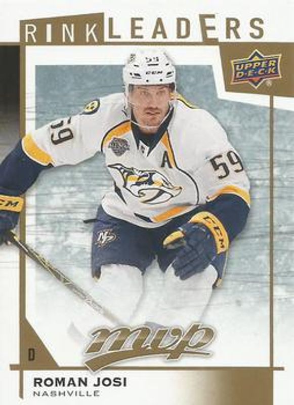 2016 Upper Deck MVP #RL-21 Rinkleaders